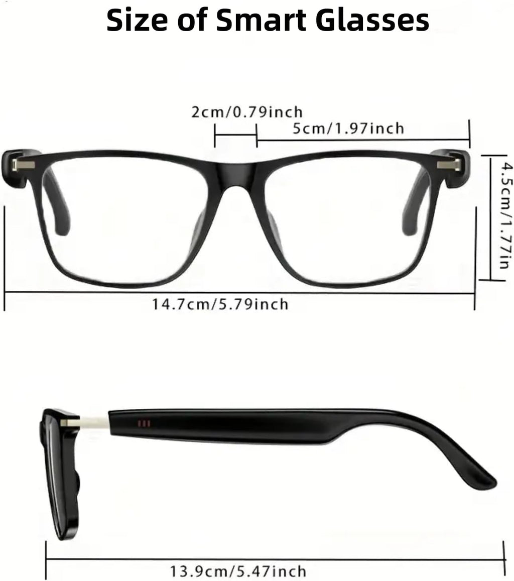 AI Smart Glasses – Real-Time Language Translation, Photochromic Lenses & Hands-Free Audio