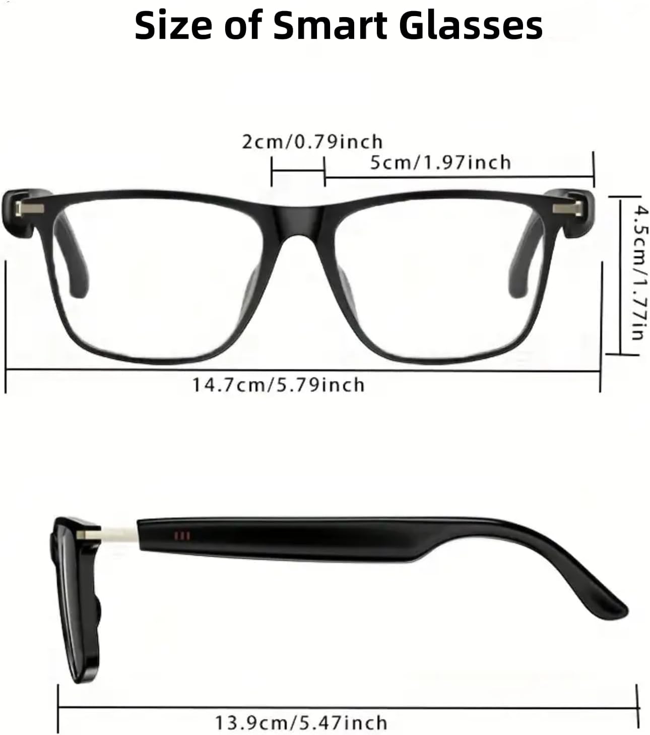 AI Smart Glasses – Real-Time Language Translation, Photochromic Lenses & Hands-Free Audio