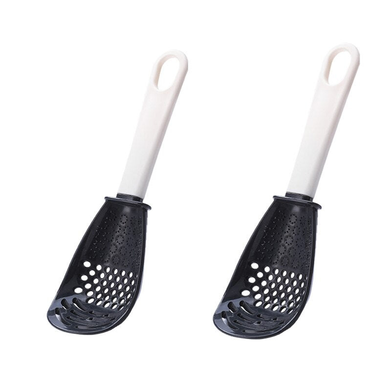 Potato Garlic Press Colander Spoon