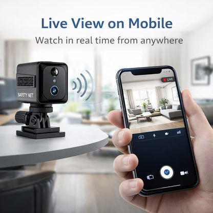 Mini Wireless Wide Angle Security Camera