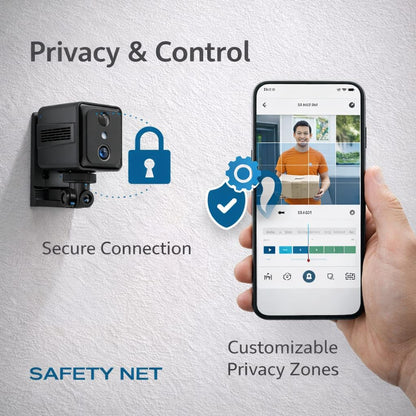 Mini Wireless Wide Angle Security Camera