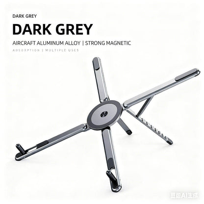 Foldable Magnetic Aluminium Phone Stand