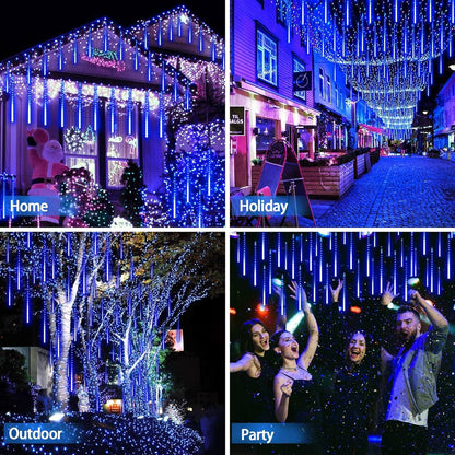 LED Meteor Shower Lights