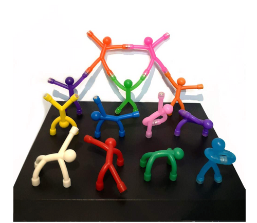 Q-man Bendable Mini Magnet