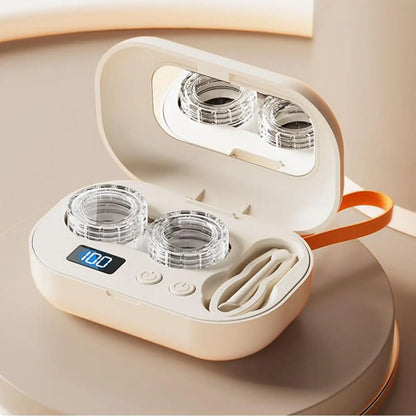 Automatic Ultrasonic Contact Lens Cleaner