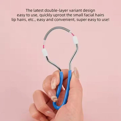 Facial Hair Remover Portable Spring (Pack Of 2)