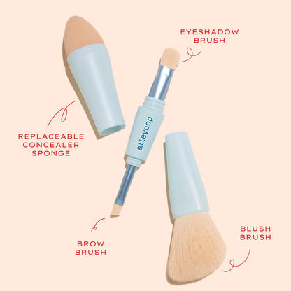 4 In 1 Makeup Brush