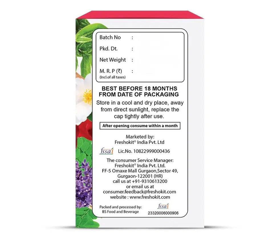 Freshville Skin Care Green Tea Bag