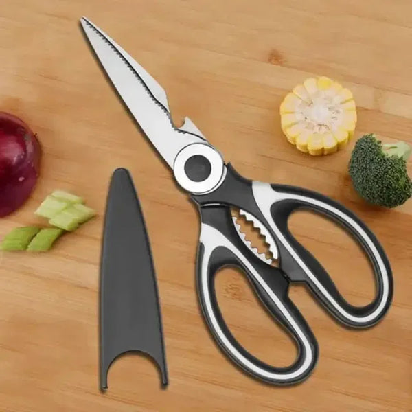 Heavy Duty Kitchen Scissors - Multipurpose Stainless Steel Shears