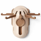 Modern Foldable Wall Hook Bracket Pack Of 2 - No-drill Self-adhesiv...