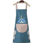 Waterproof Kitchen Apron For Women - Oil-proof Cooking Apron