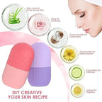 Ice Face Roller Silicone Facial Cube - Remove Dark Circles Shrink P...
