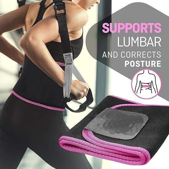 Adjustable Waist Trimmer Belt - Sweat Slim Workout Belt
