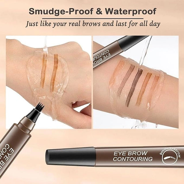 Waterproof Microblading Eyebrow Pencil With A Micro Fork Tip Applic...