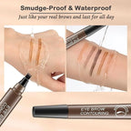 Waterproof Microblading Eyebrow Pencil With A Micro Fork Tip Applic...