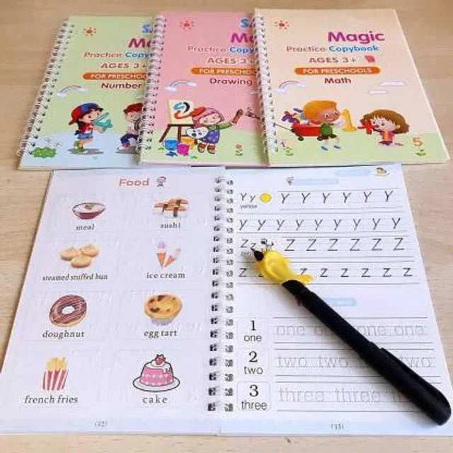 Magic Practice Copybook 4 Book 10 Refill A-127