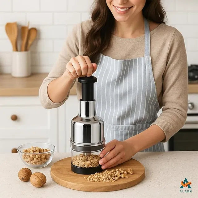 Manual Vegetable Chopper Slicer - Mini Hand Chopper For Kitchen