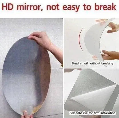 Oval Shape Mirror Pack Of 1