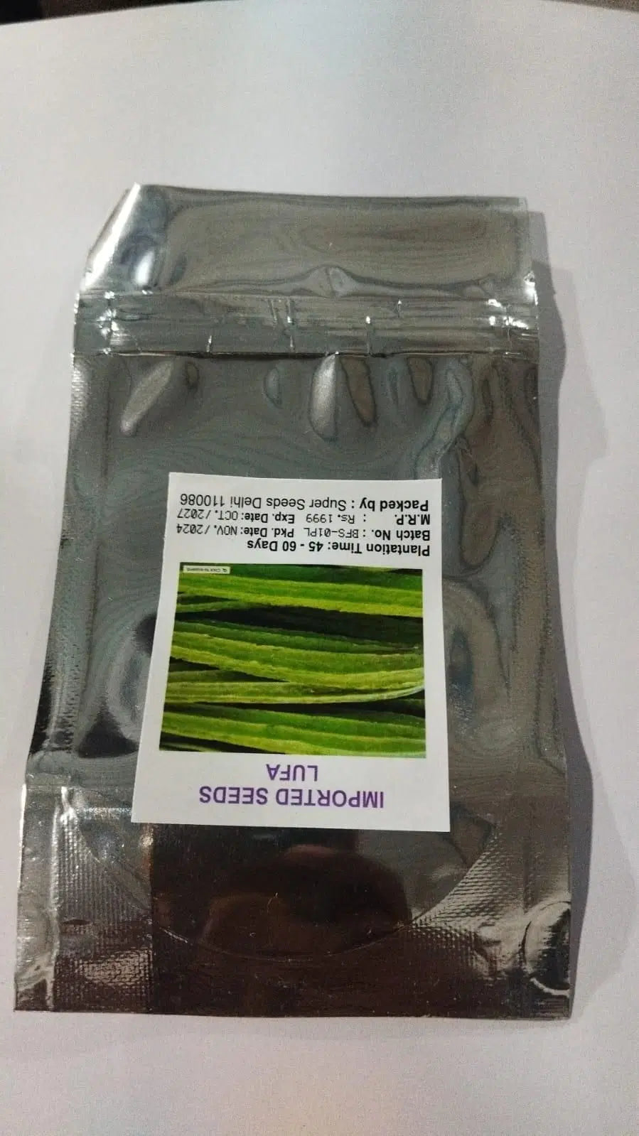 Luffa Ridge Gourd Heirloom Seeds - Grow Natural Loofah At Home