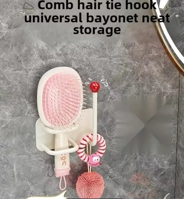 Self-adhesive Wall Mounted Headband Hook - No-drill Hair Accessorie...