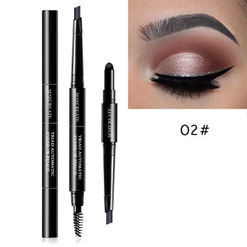 3 In 1 Eye Brows Set For Women Waterproof Brow Pencil Powder Brush ...