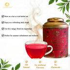 Aaurash Chamomile Tea, Blue Tea Hibiscus Combo 100 Natural Flower T...