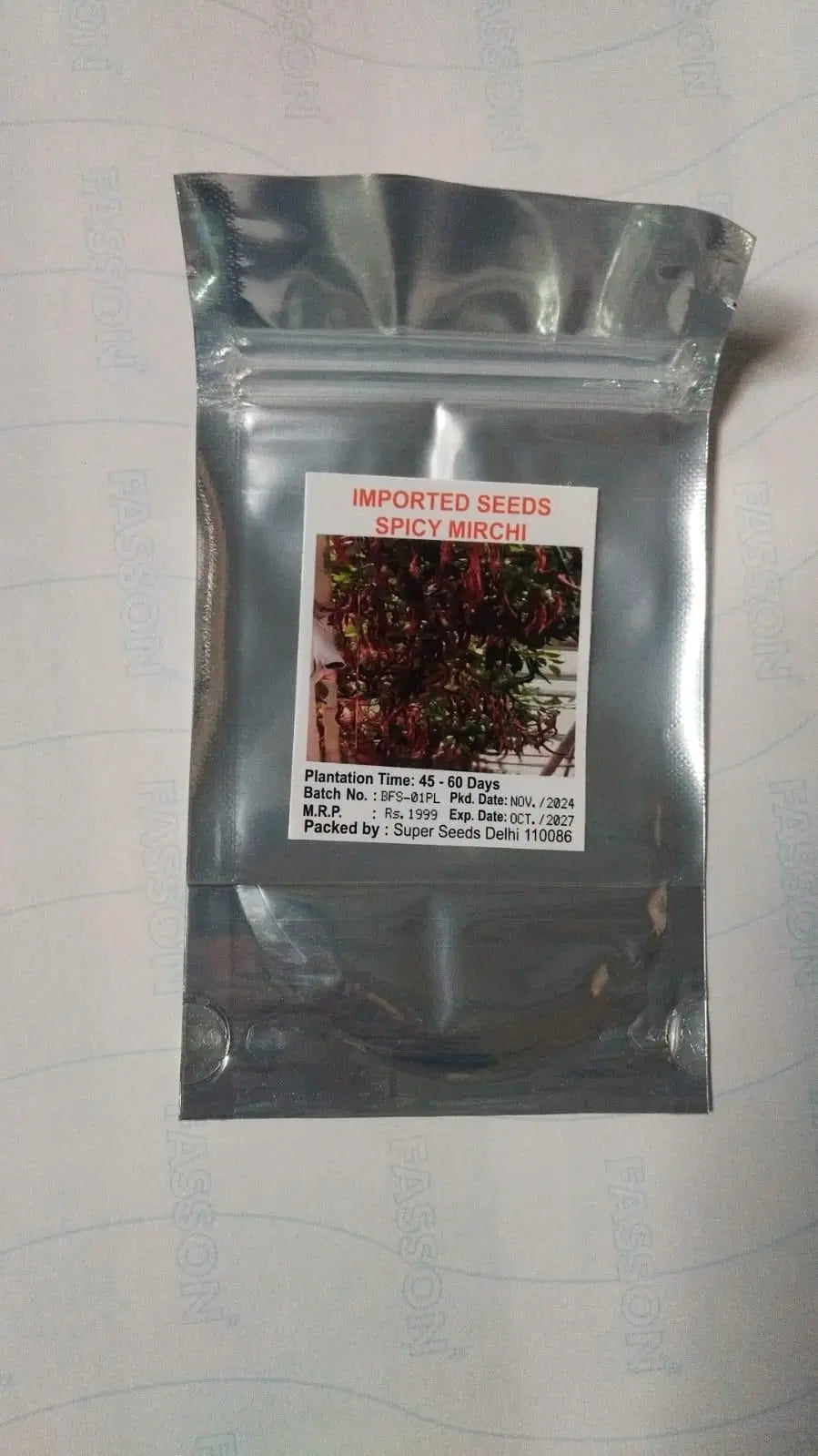 Hybrid Chilli Seeds - Grow Hot Spicy Chillies At Home