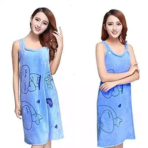 Microfiber Wearable Magic Bath Towel For Women Pack Of 2