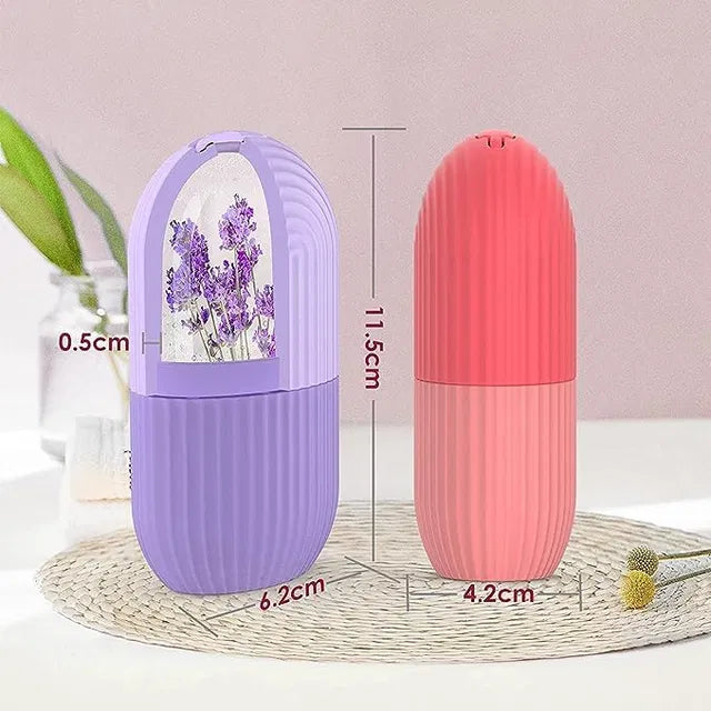 Ice Face Roller Silicone Facial Cube - Remove Dark Circles Shrink P...