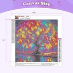 Diamond Art Painting Kits For Adults And Beginners, 5d Tree Diamond...