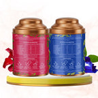 Aaurash Rose Tea Blue Tea Combo Natural Flower Tea Supports Relaxat...