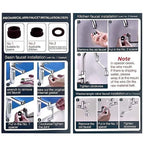 2-mode Splash Filter Kitchen Tap Extender - Water Saving Faucet Aer...