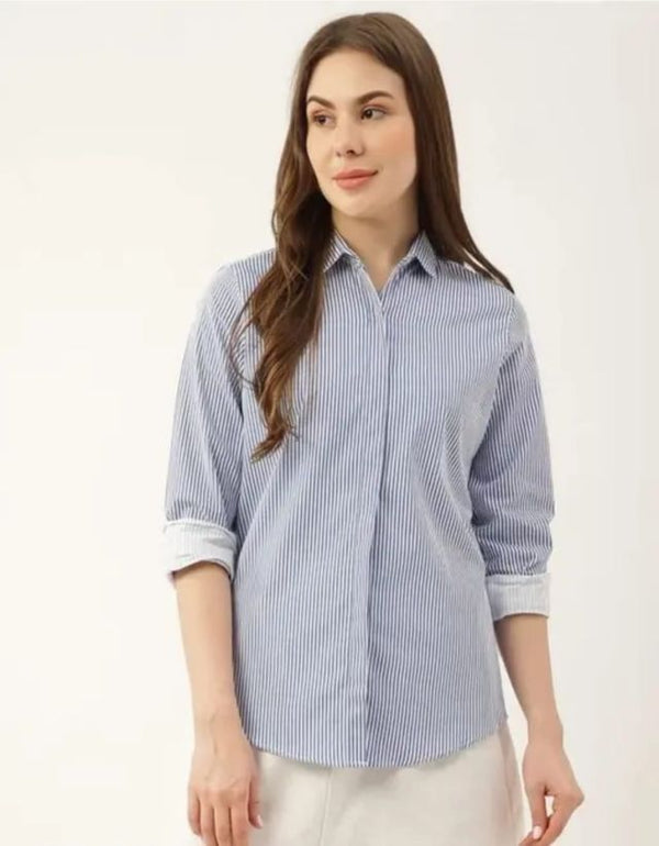 Womens Cotton Oversized Fit Shirt