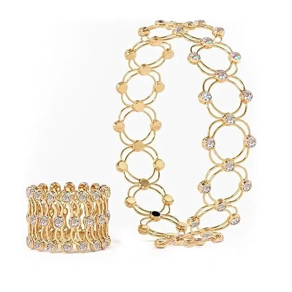 Bracelet Cum Ring Jewellery For Women Girls