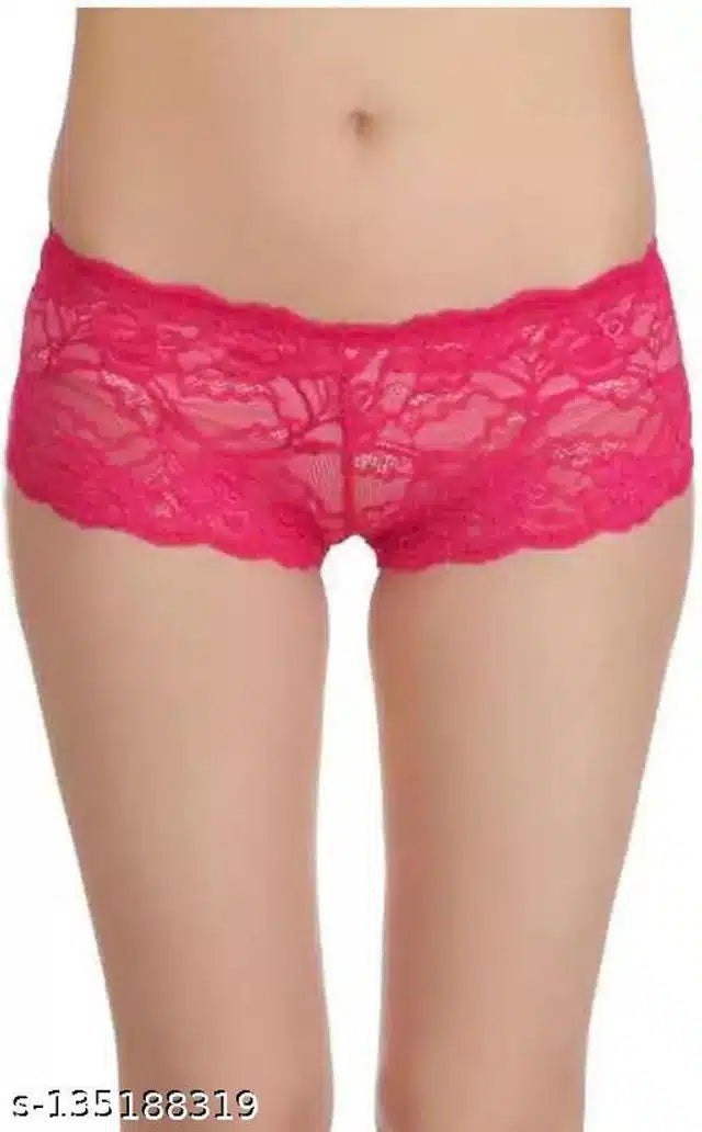 Net Briefs For Women Pink, Xs