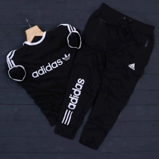 Adidas Summer Tracksuit Black