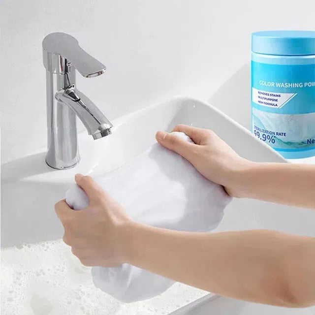 Color Washing Powder 200gm Pack Of 2 - Bright Safe For Coloured Clo...