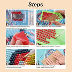 Diamond Art Painting Kits For Adults And Beginners, 5d Tree Diamond...