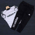 Adidas Summer Tracksuit White Black