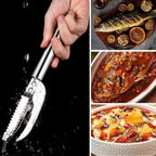3-in-1 Stainless Steel Fish Scaler, Remover Knife - Kitchen Fish Tool