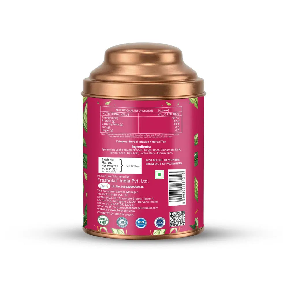 Aaurash Fembloom Herbal Tea Women Wellness Support Tea Supports Hor...