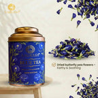 Aaurash Blue Tea Butterfly Pea Flower Rich Color Antioxidant Suppor...