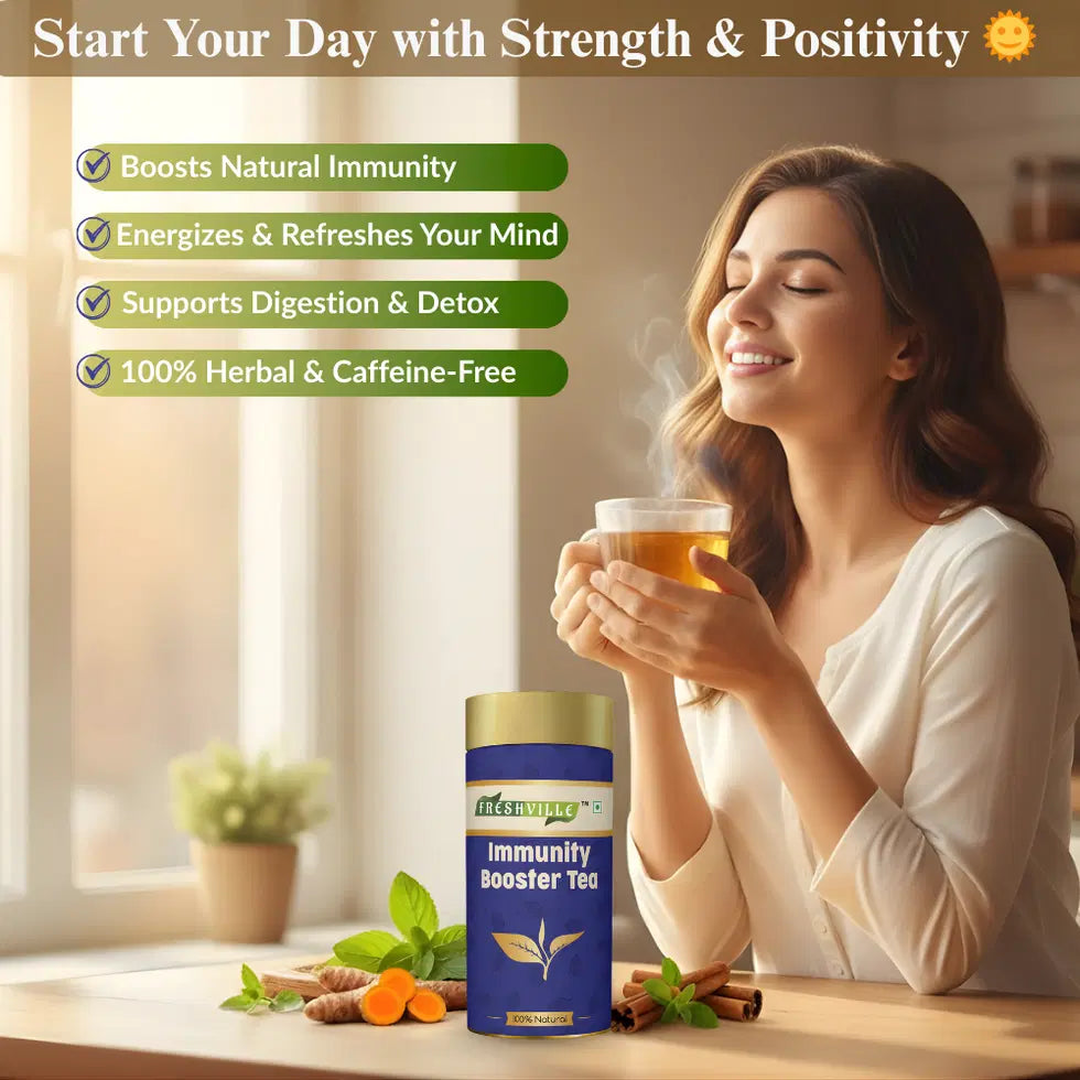 Freshville Immunity Tea Large Pack - Herbal Immunity Booster Tea