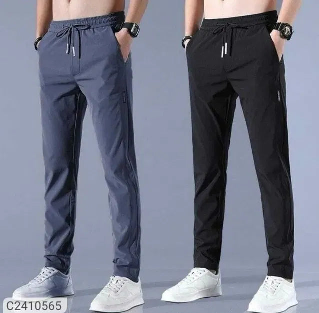 Dm Buy1 Get 1 Freeðÿ’¥ðÿ¤©premium Mens High Stretch Skinny Lycra Pa...