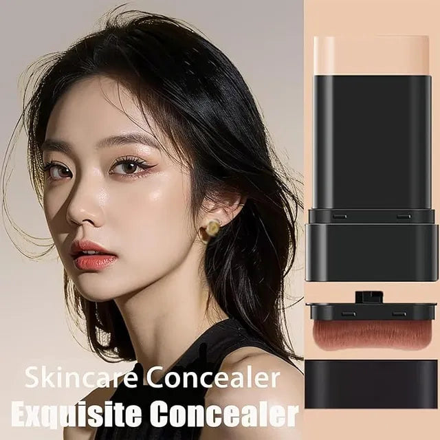 Korean 2 In 1 Glass Skin Foundation Stick