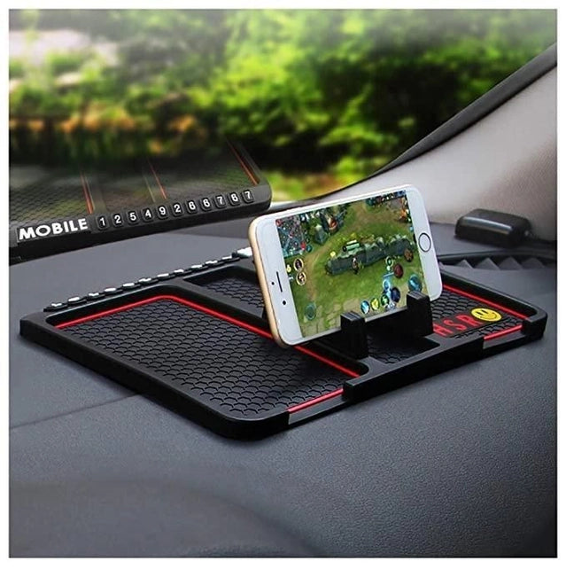 Phone Gps Holder Anti-slip Silicone Pad And Car Mobile Holders For ...