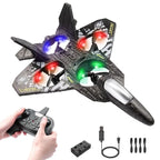 Rc Plane, 2.4 Ghz Remote Controlled Aeroplane Jet Fighter Quadcopte...