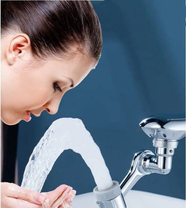 2-mode Splash Filter Kitchen Tap Extender - Water Saving Faucet Aer...