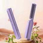 Meneflix Portable Mini Hair Straightener Cordless Rechargeable Mini...