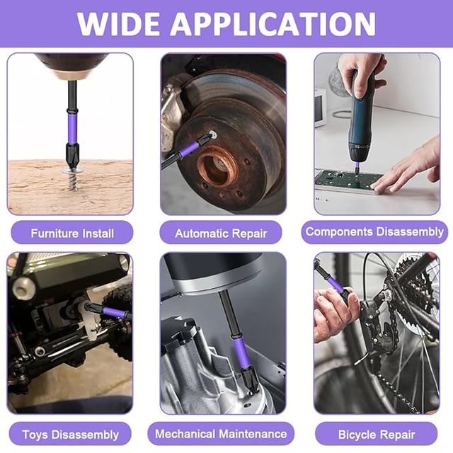 High Performance Magnetic Screwdriver Drill Bit Set